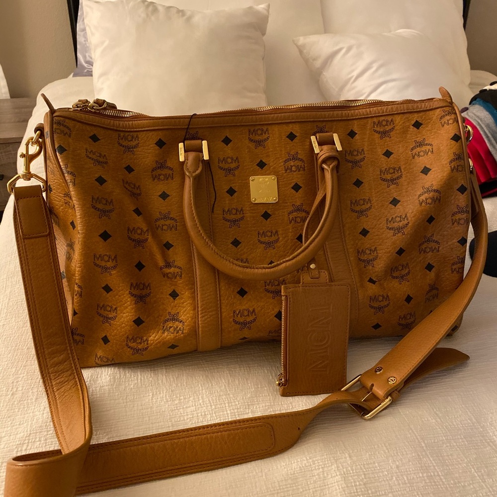 MCM Duffle Bag barely used. Almost new.